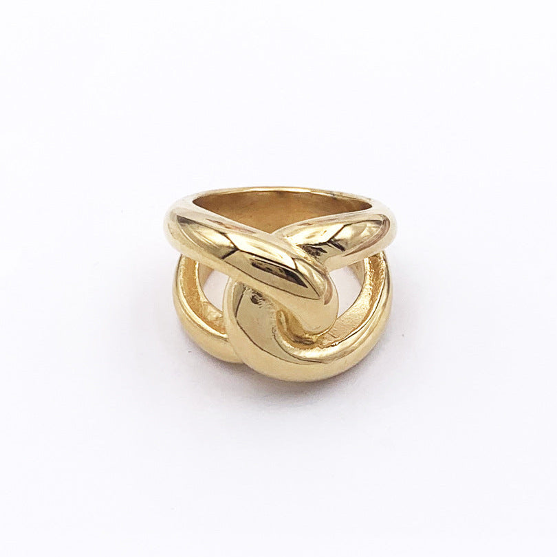 Anel Minimalista em Aço Titânio