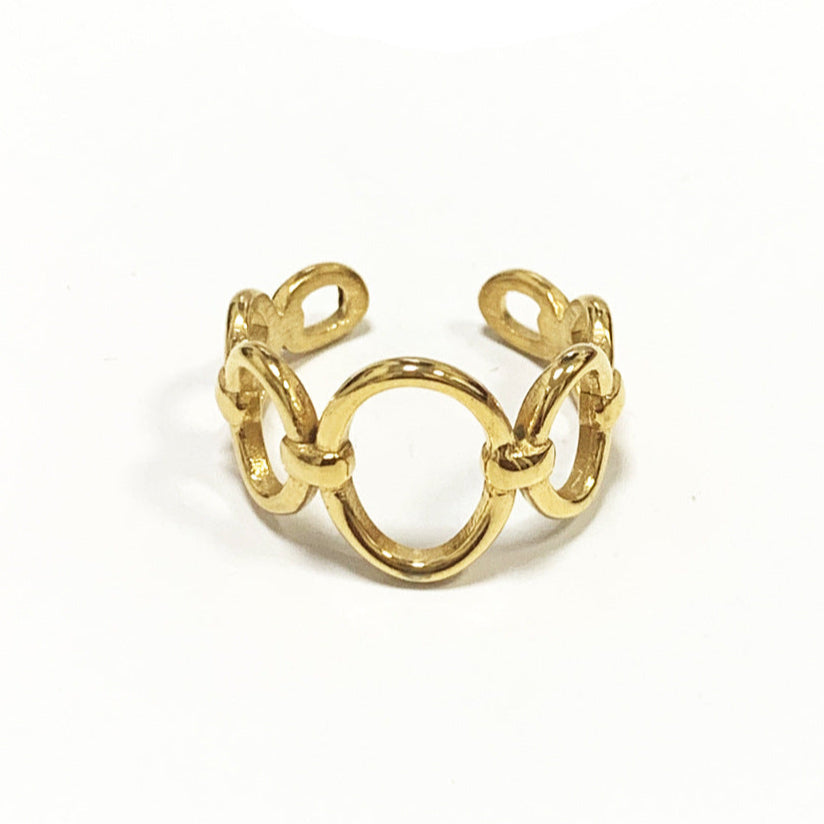 Anel Minimalista em Aço Titânio