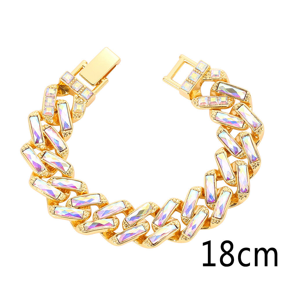 Pulseira com Elo Cubano