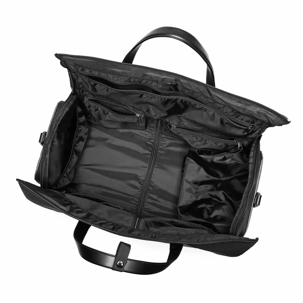 Maleta de viaje Wozinsky Premium con bolsillo para ropa mojada, 45 l, color negro