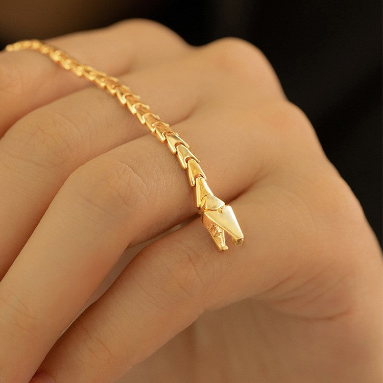 Minimalist Snake Ring