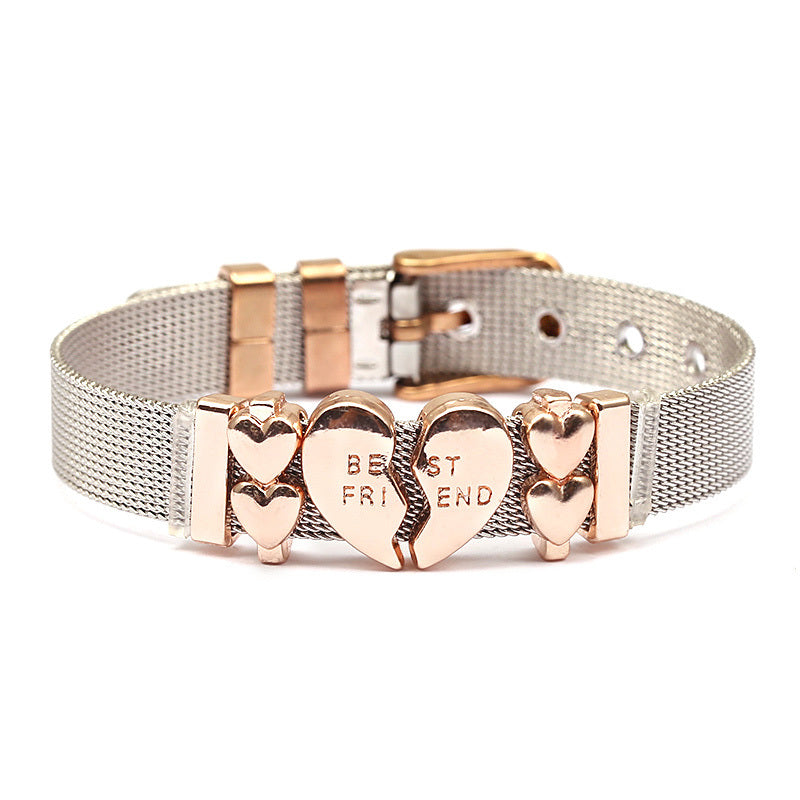 Pulseira em Aço Inoxidável 316L