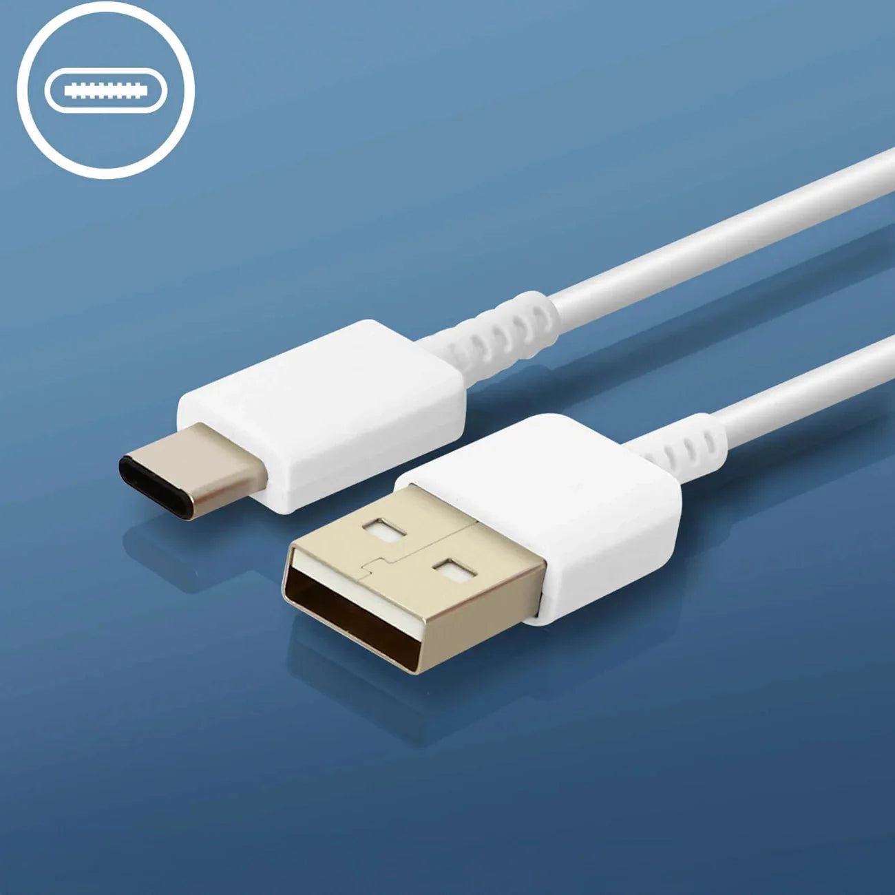 Carregador USB-A Oficial Samsung Incluí cabo USB-A para USB-C 15W EP-DR140AWE