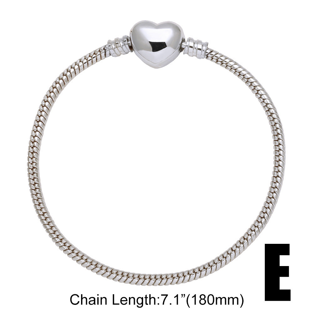 Pulseira com Pendente de 26 Letras