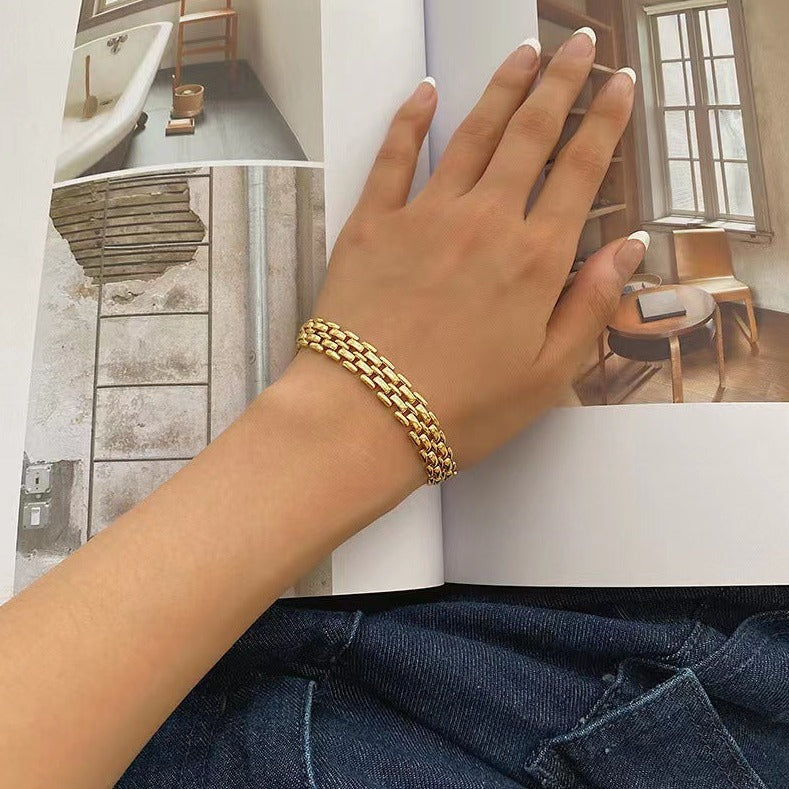 Stainless Steel Necklace and Bracelet