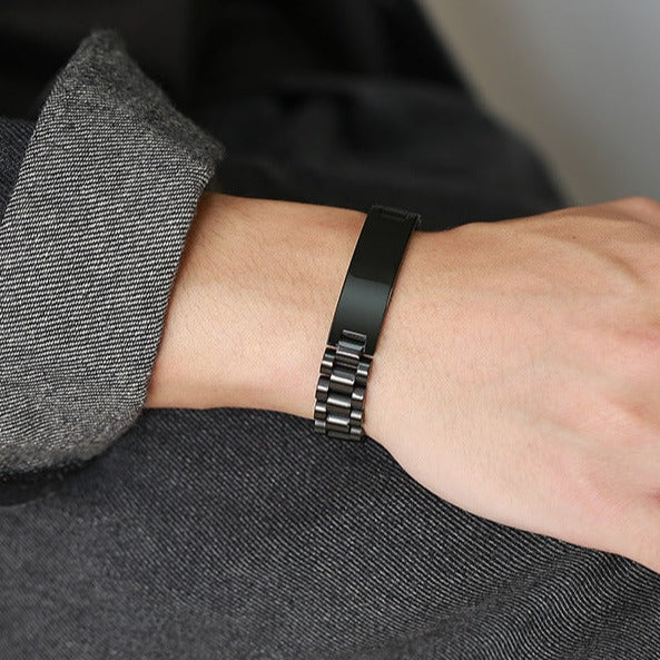 Pulseira em Aço Inoxidável