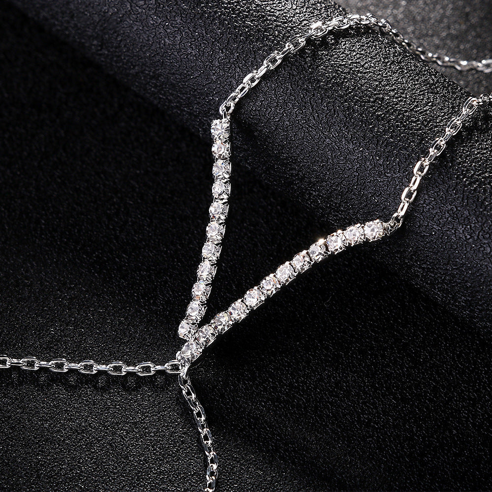 Pulseira em V Camada Dupla