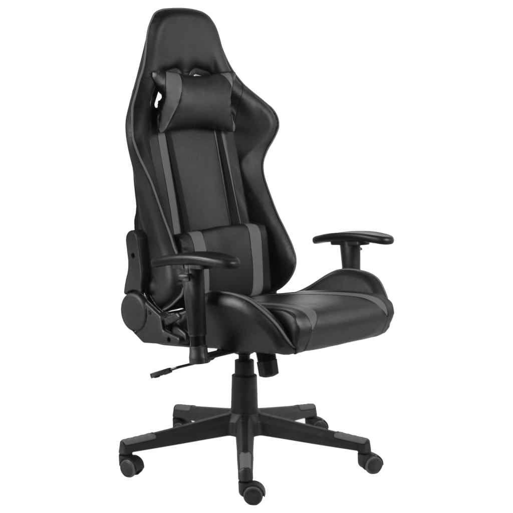 vidaXL Green PVC Swivel Gaming Chair