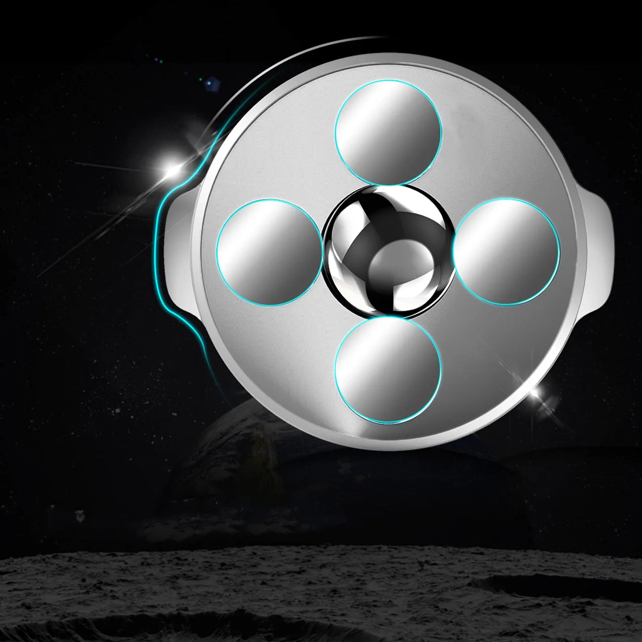 Suporte Magnético Preto para Ventoinha do Carro Baseus / Íman para Smartphone incluído