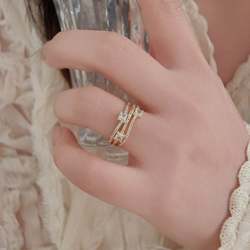 Ring with Cubic Zirconia