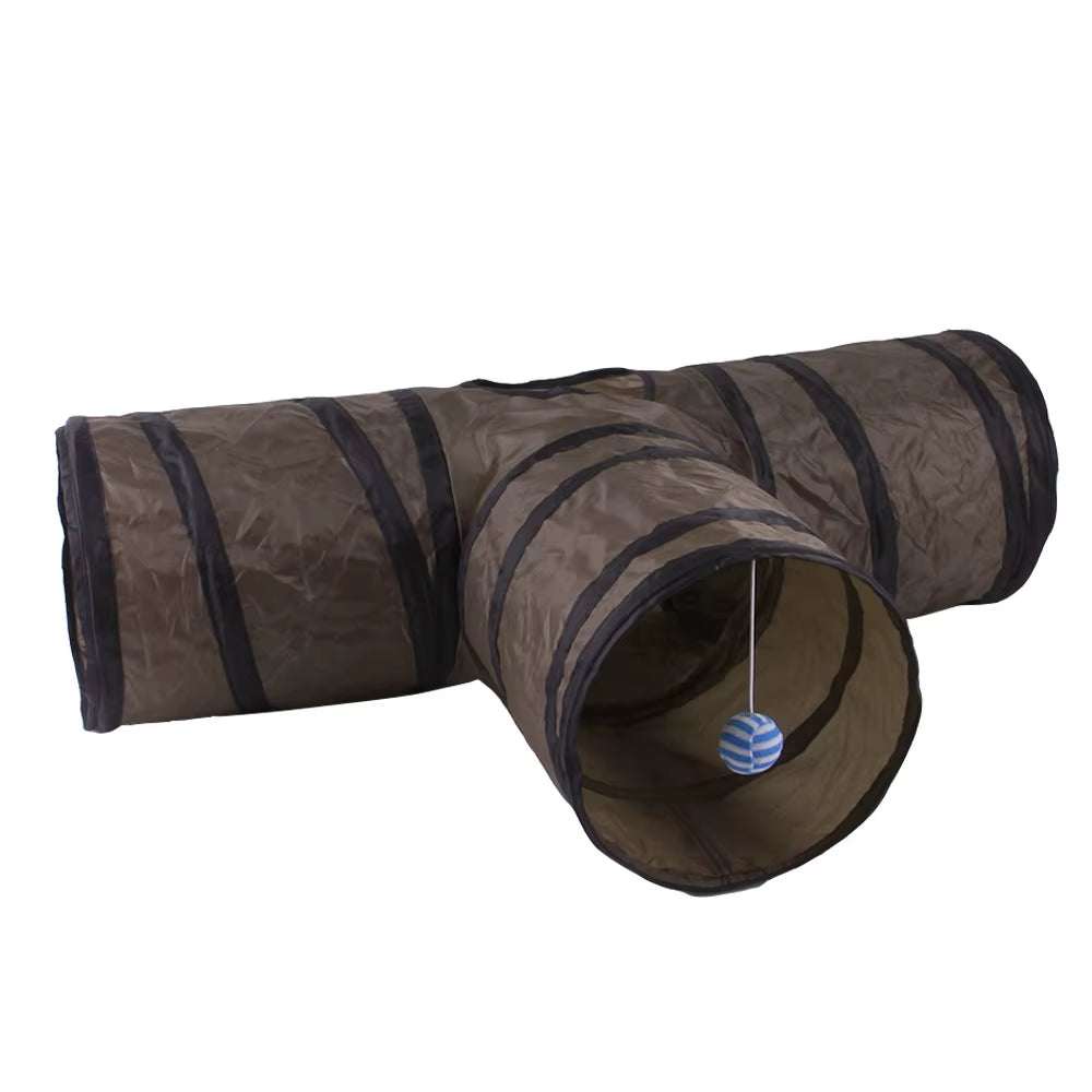 5/4/3Holes Pet Cat Tunnel Funny Toys for Cats Foldable Cat Toys Interactive Cat Rabbit Animal Play Games Tunnel Chat Pet Product