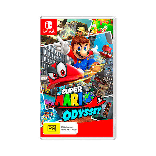 Juego de Nintendo Switch Super Mario Odyssey