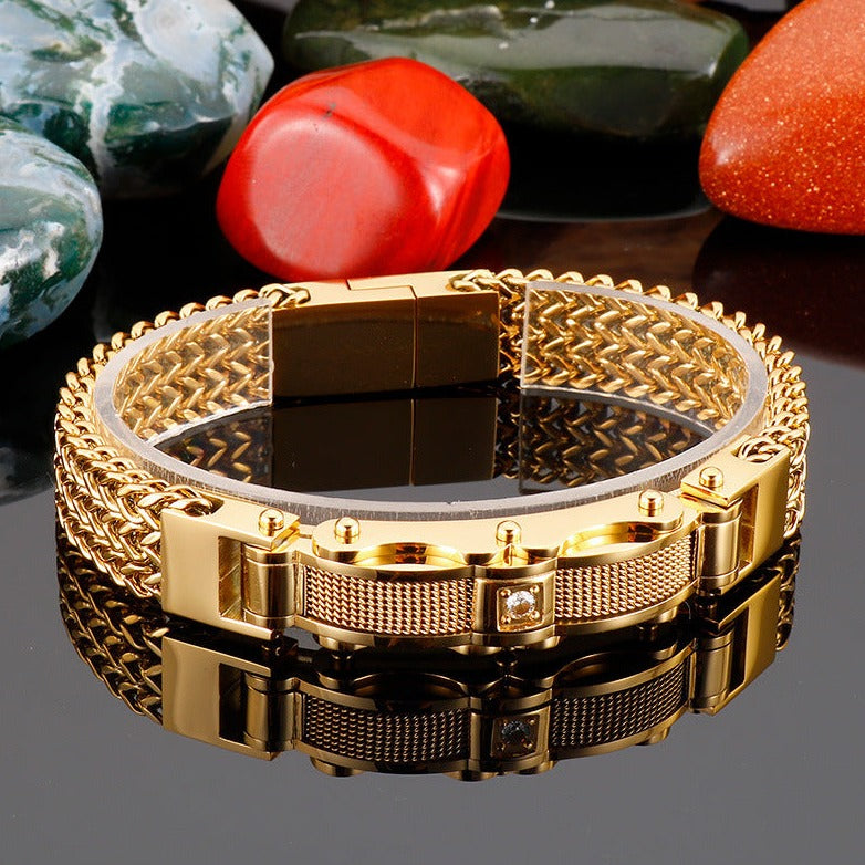 Pulseira em Aço Inoxidável