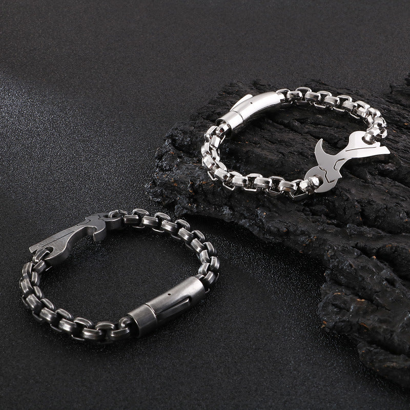 Pulseira em Aço Inoxidável