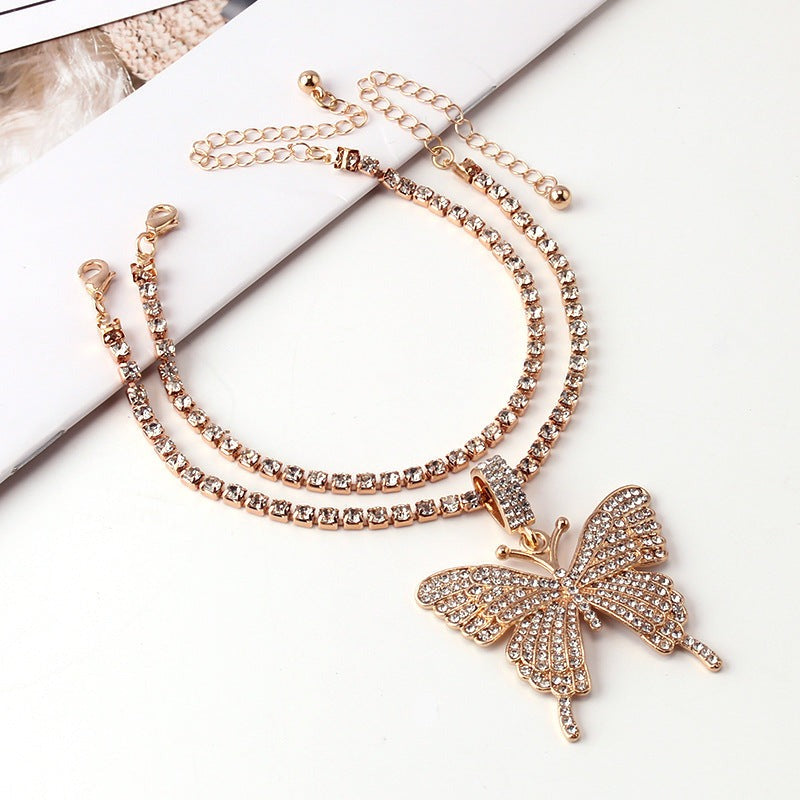 Pulseira Butterfly com Zircônia