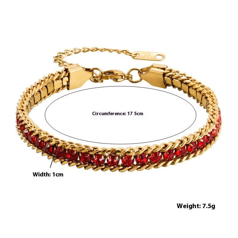 Pulseira em Aço Inoxidável