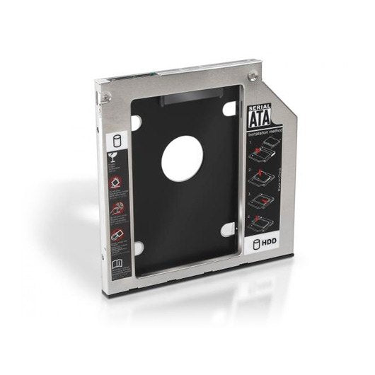 Adaptador portátil Bahã�A Rw a SSD de 2,5" Aisens de 9,5 mm