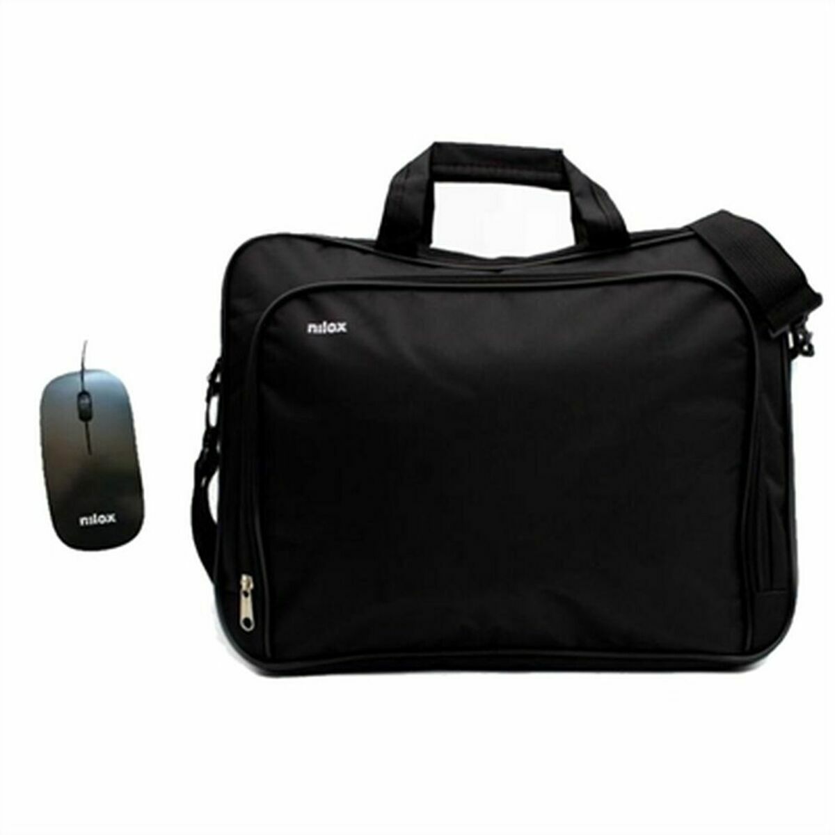 Estuche negro Nilox NXMOS4156BK para portátil de 15"