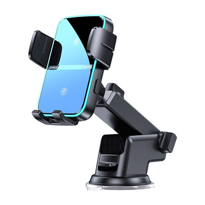 Soporte para salpicadero de coche Joyroom / Negro / Cargador inductivo Qi