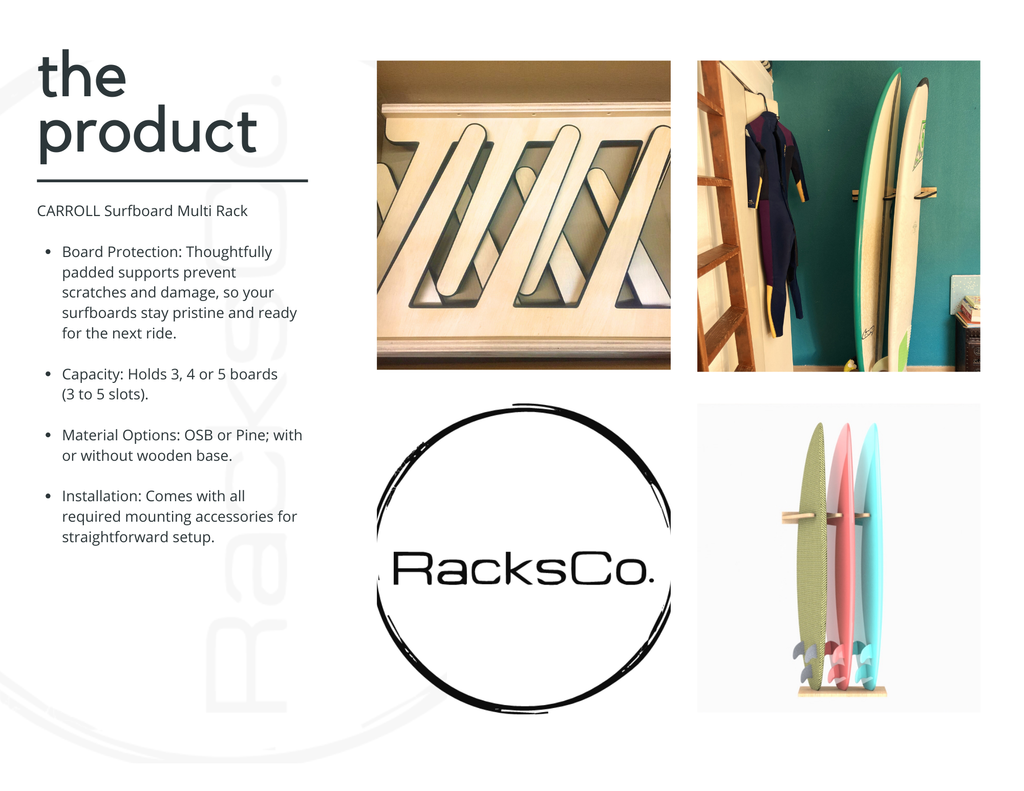 CARROLL Surfboard Multi Rack