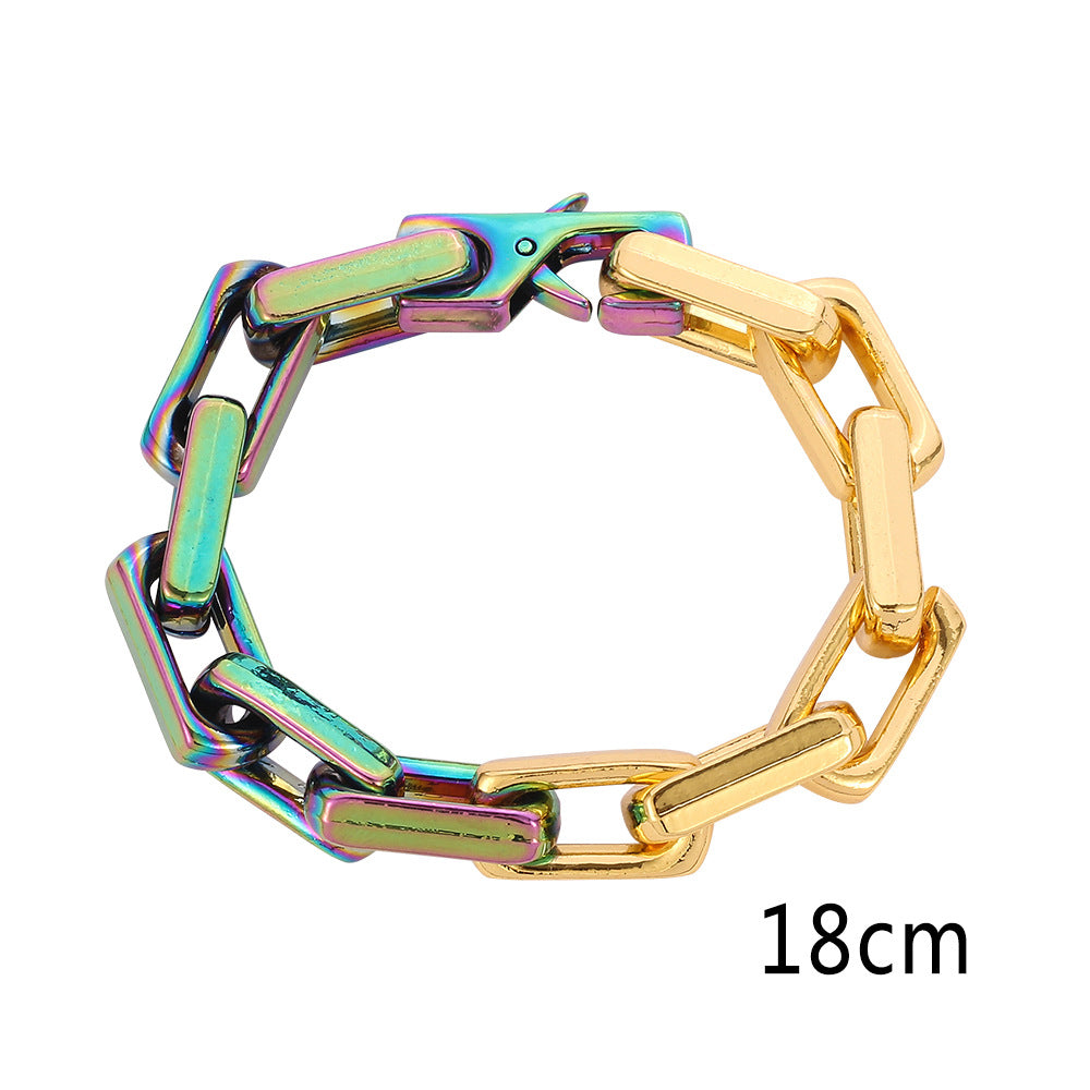 Pulseira com Elo Cubano