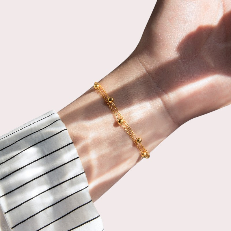 Pulseira Vintage em Aço Titânio