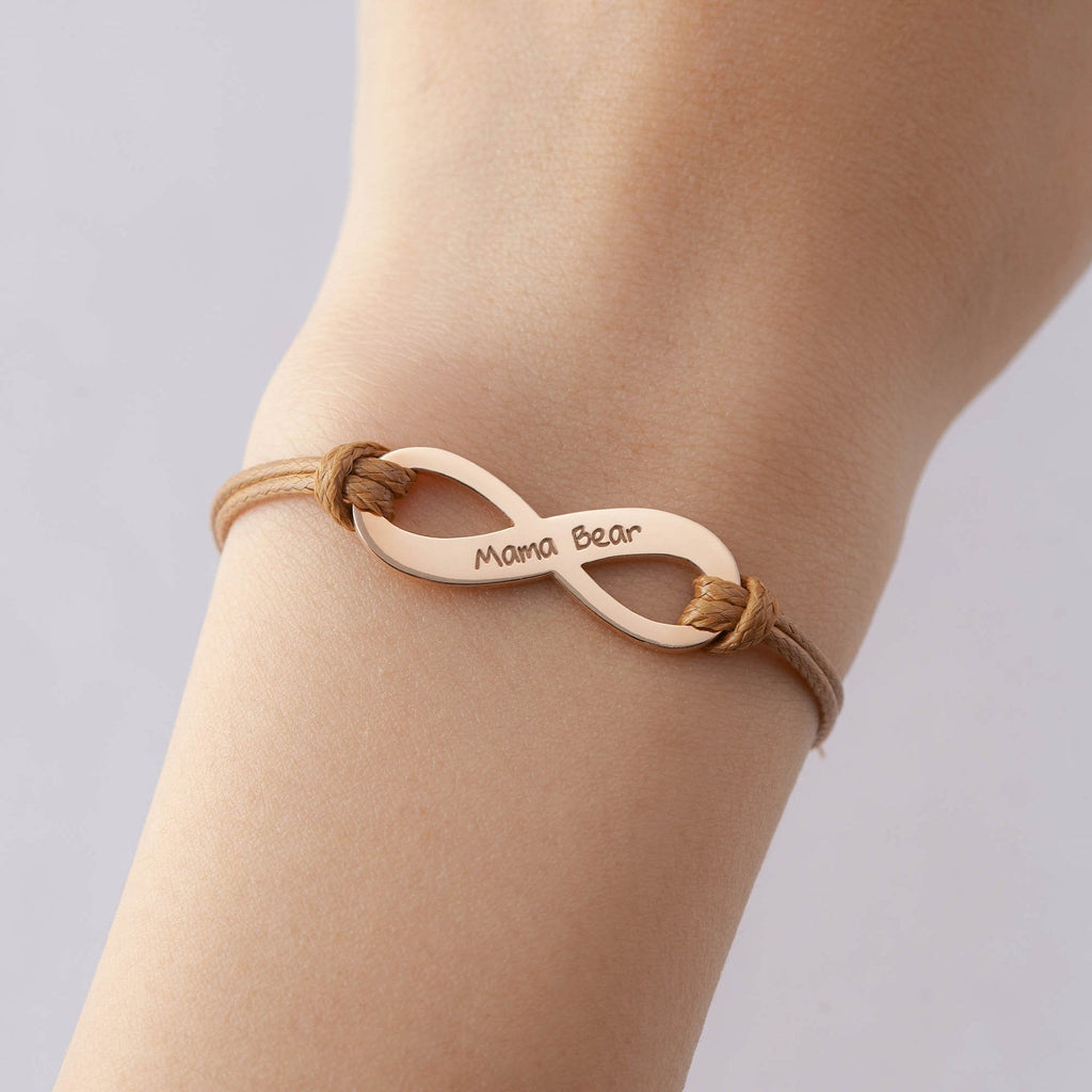 Personalized Infinity Bracelet