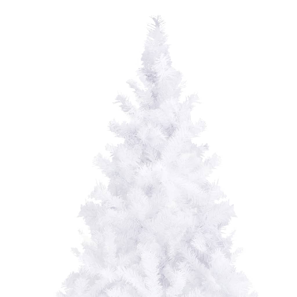 vidaXL Árvore de Natal artificial pré-iluminada 400 cm branco
