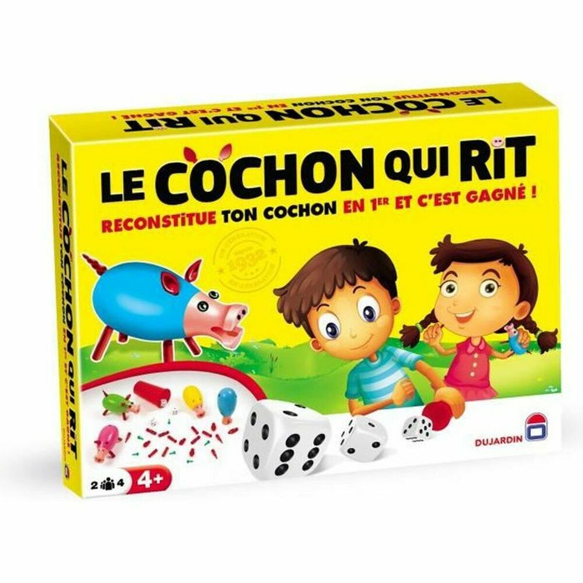 Dujardin Laughing Pig Tabletop Game for 4 (FR)