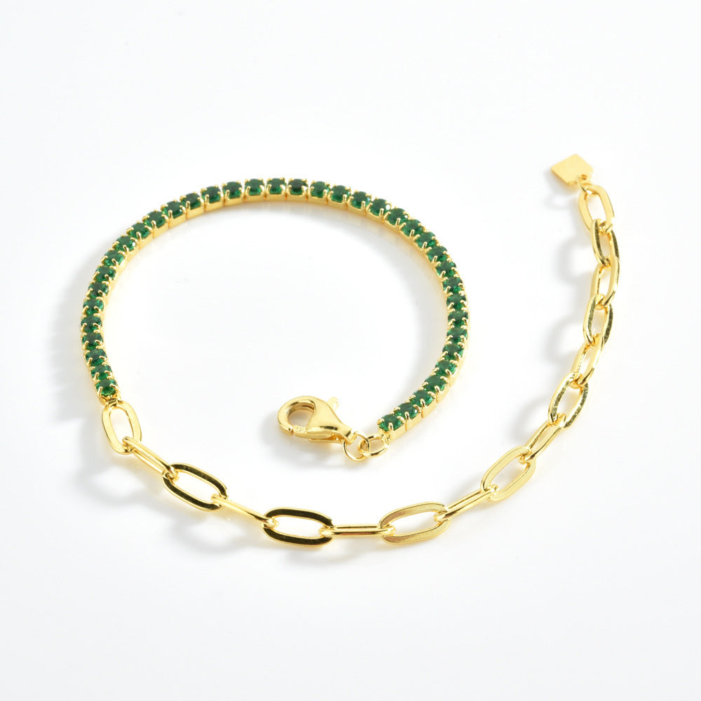 Pulseira com Zircónia