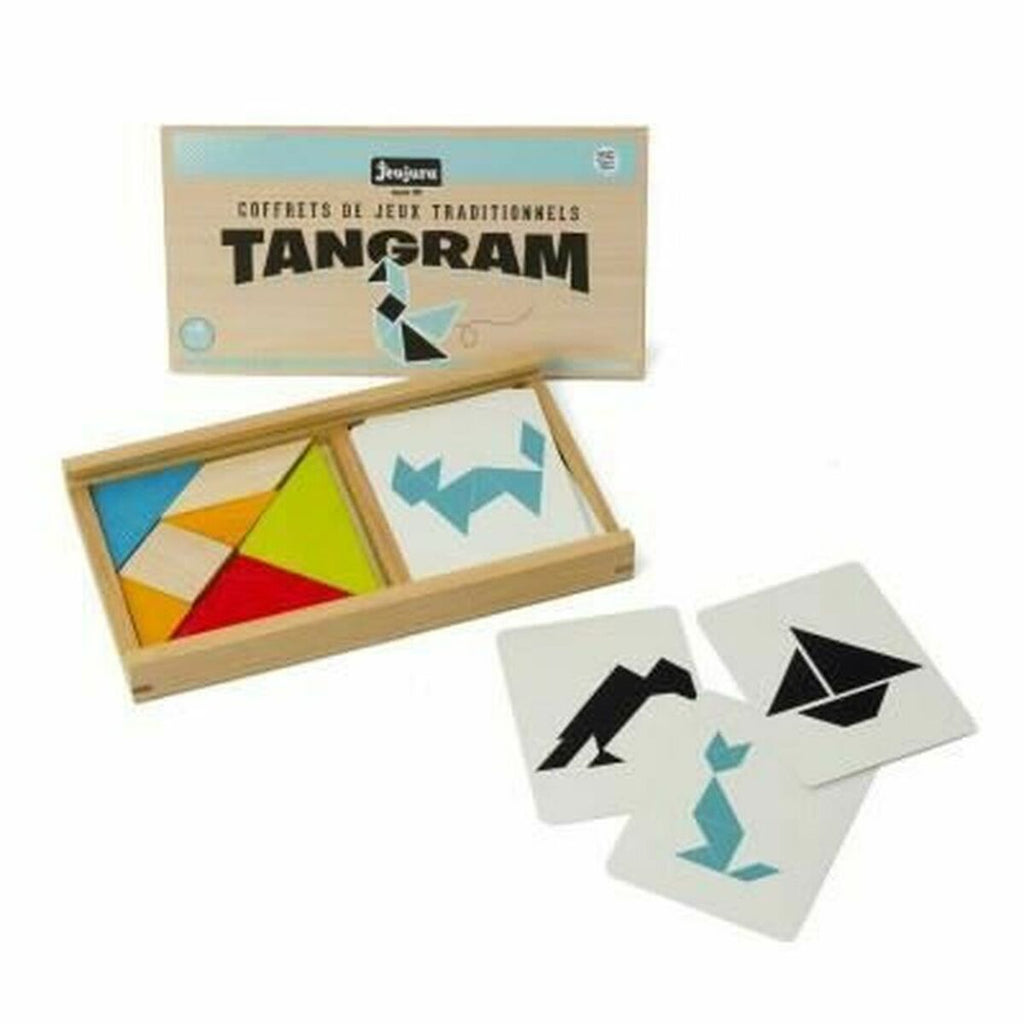 Jeujura Juego de Mesa Tangram J8144 (FR) Madera