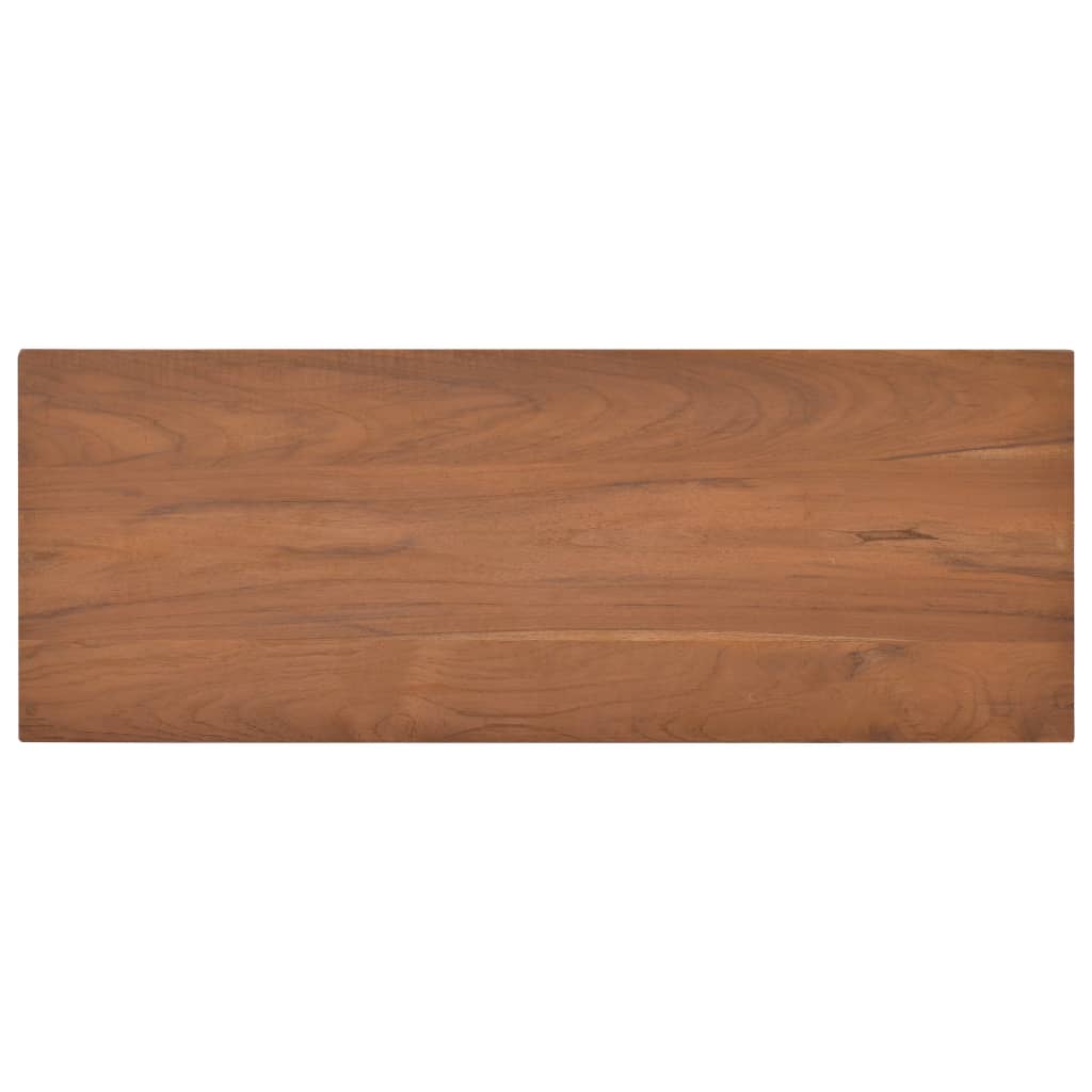 vidaXL Móvel de TV 80x30x50 cm madeira de teca maciça