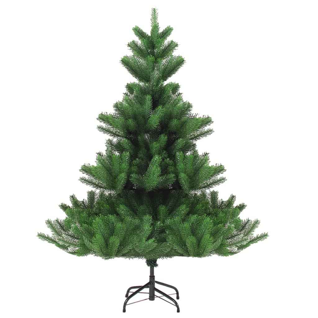vidaXL Árvore de Natal artificial 210 cm abeto caucasiano verde