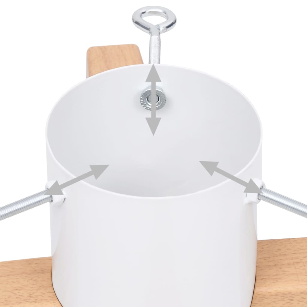 vidaXL Christmas tree stand 55x55x15.5 cm