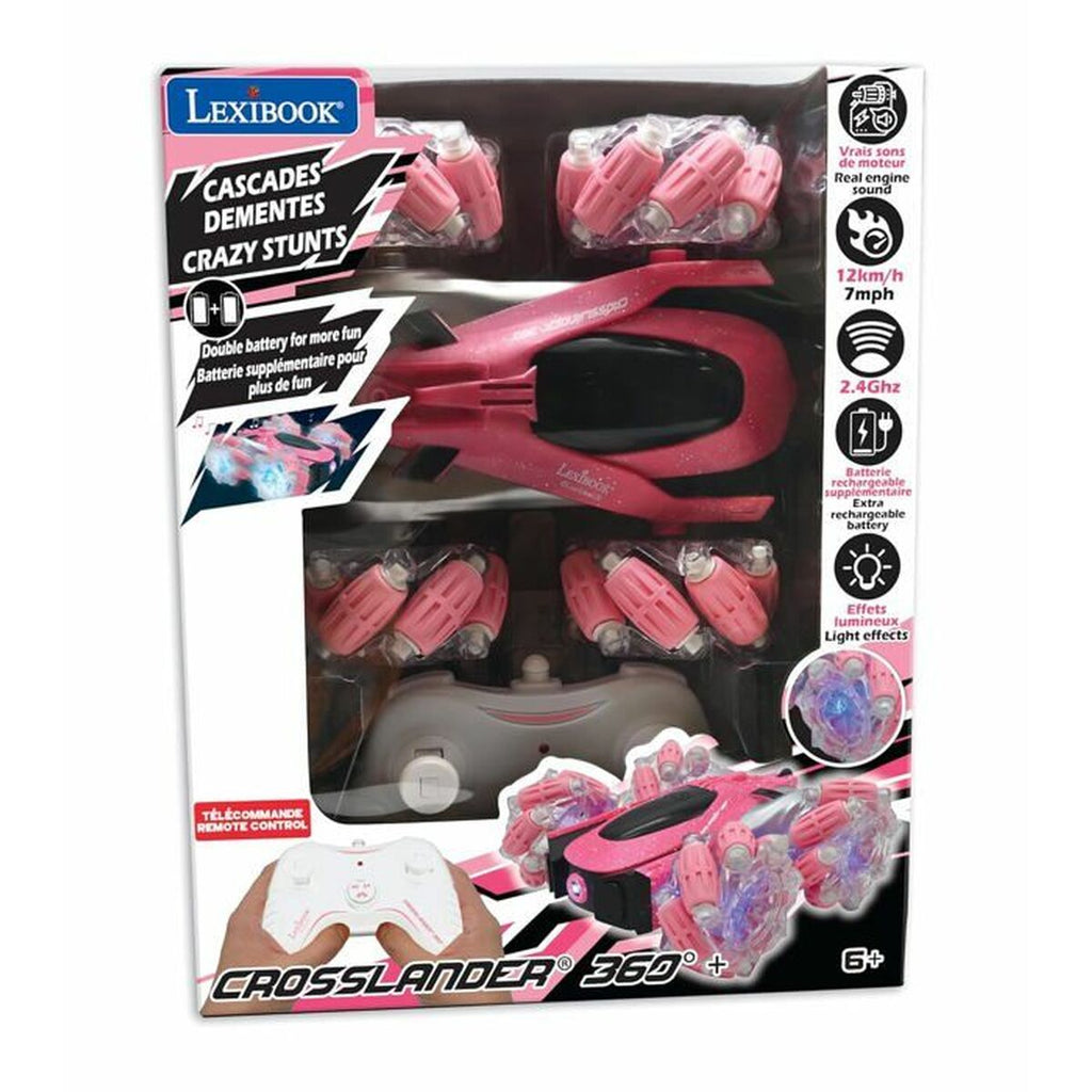 Radio Controlled Car Lexibook Crosslander 360 Pink/Black