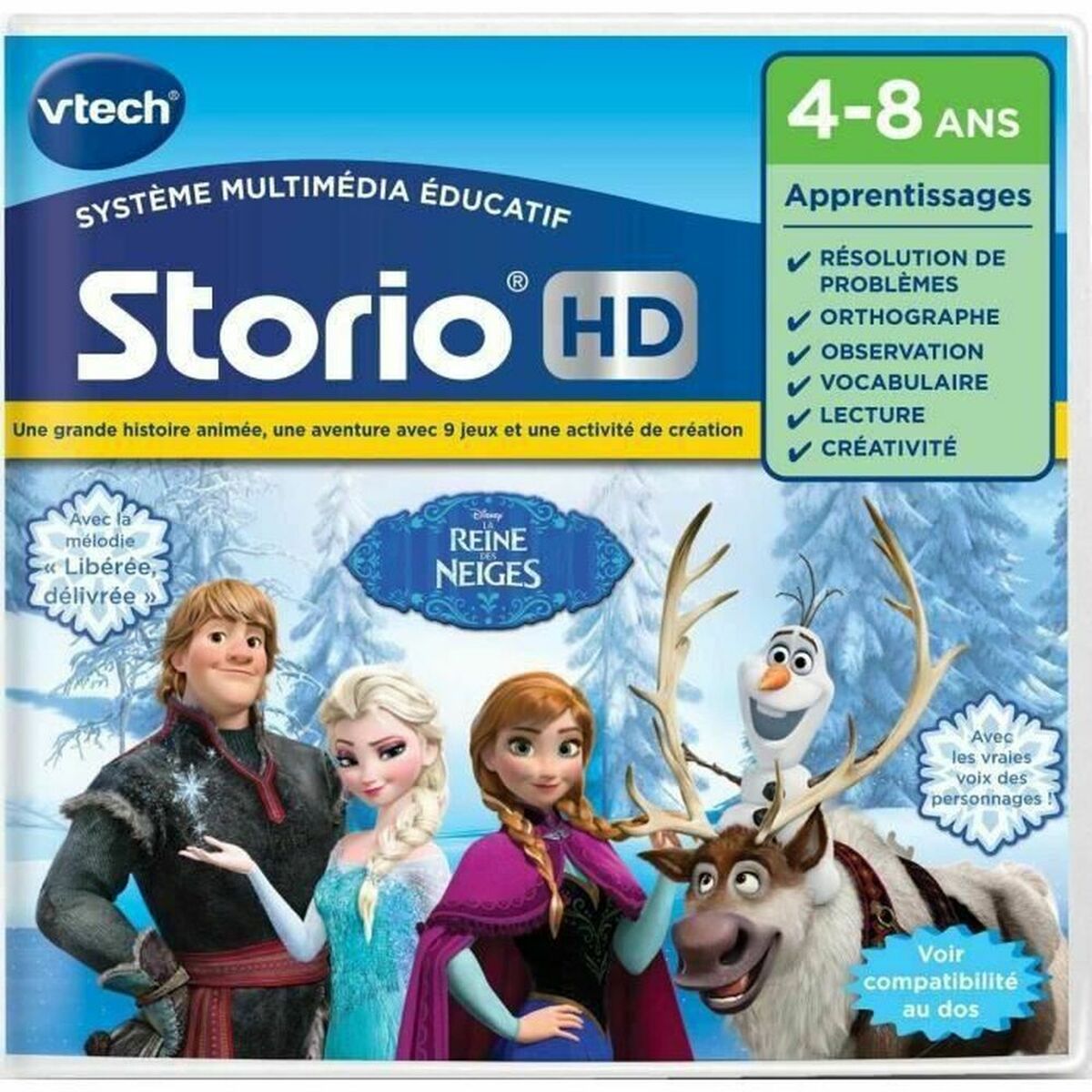 Accesorio de juego educativo Vtech Storio La Reina de las Nieves (FR)