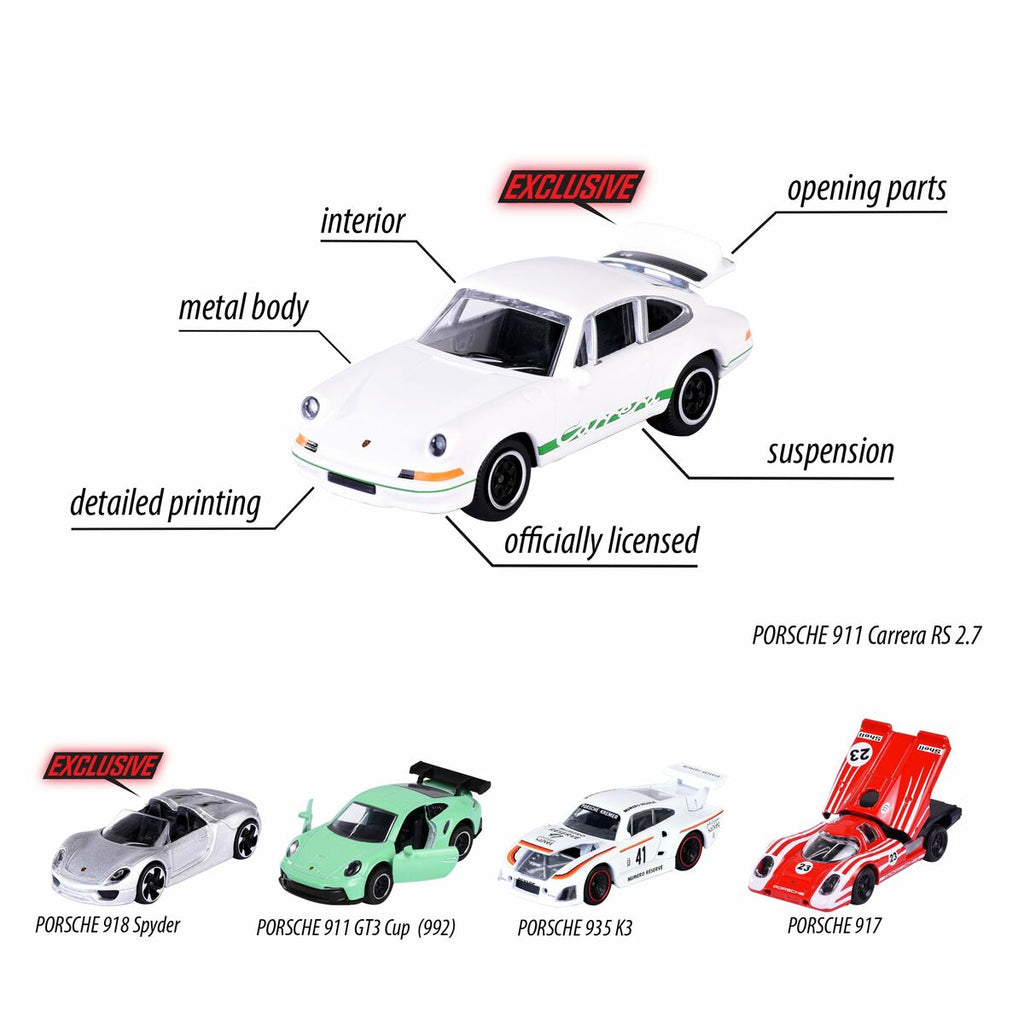 Majorette Porsche Edition racing car