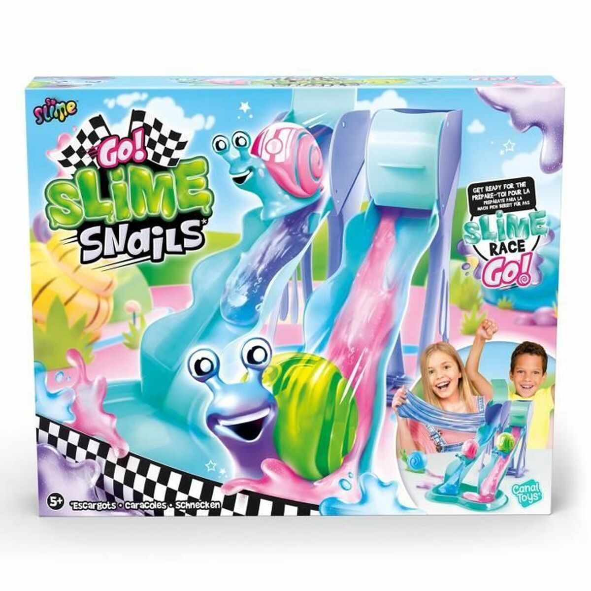Juego de manualidades Canal Toys Go Slime Snail