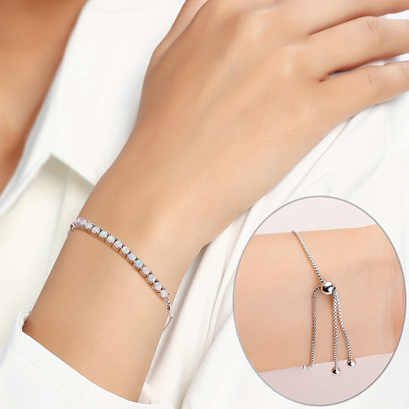 Pulseira Opala Celeste