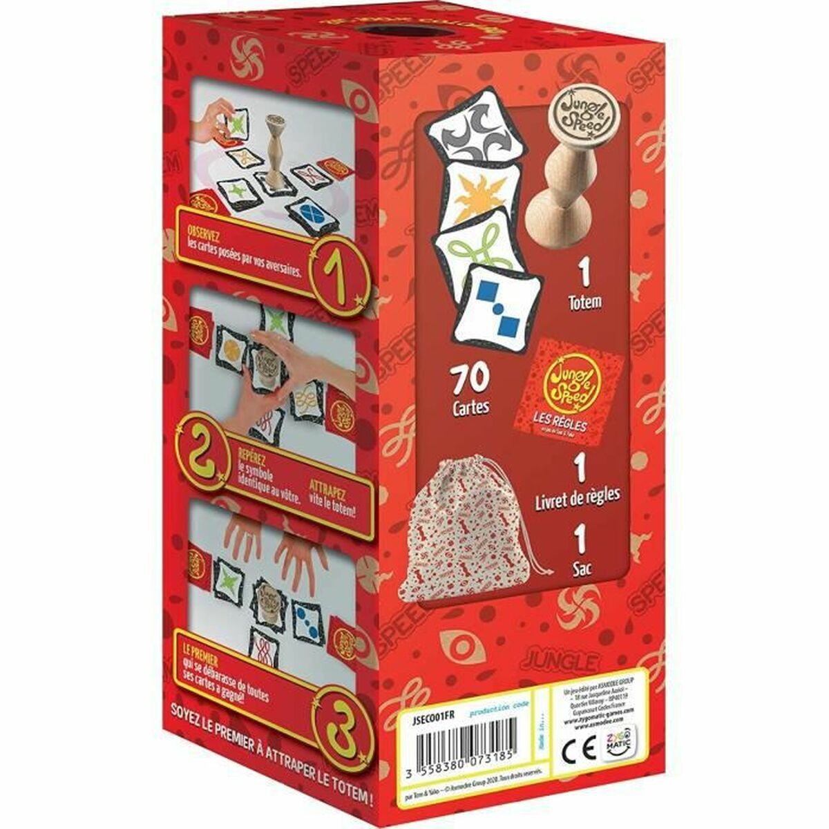 Asmodee Jungle Speed ​​Tabletop Game (FR)