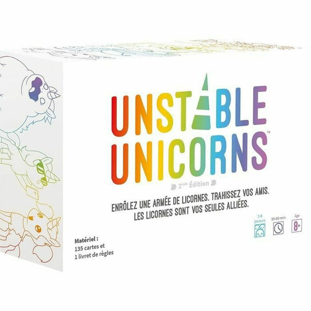 Jogo de Mesa Asmodee Unstable Unicorns (FR)