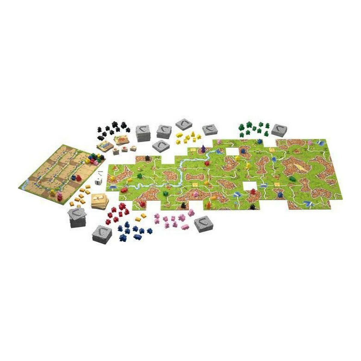 Juego de mesa Asmodee Carcassonne: Big Box 2021 (FR)