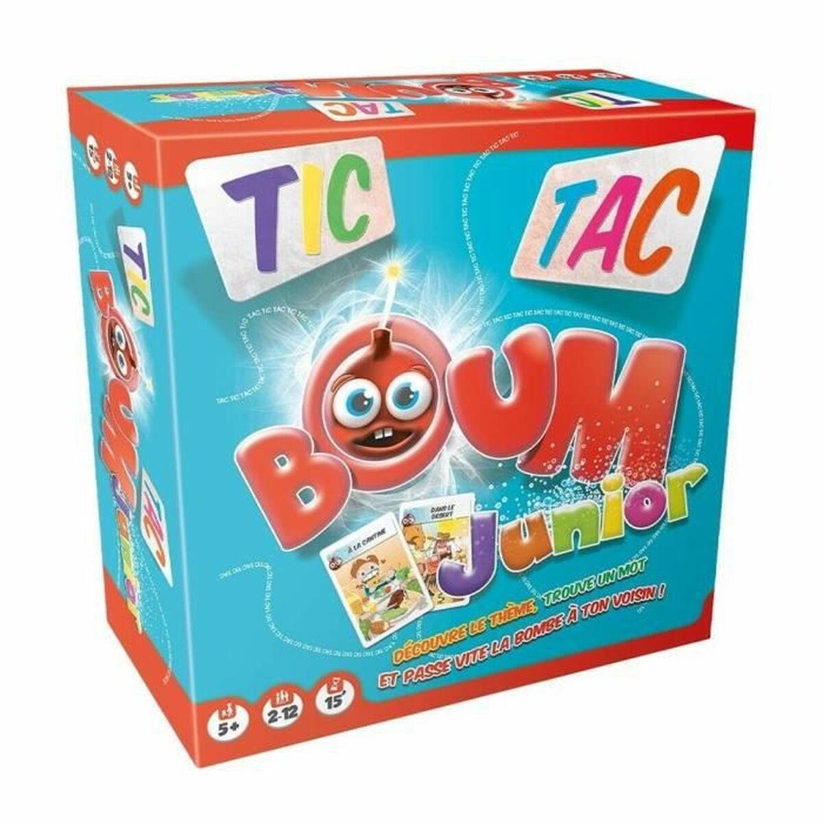 Asmodee Tic Tac BOOM Tabletop Game (FR)