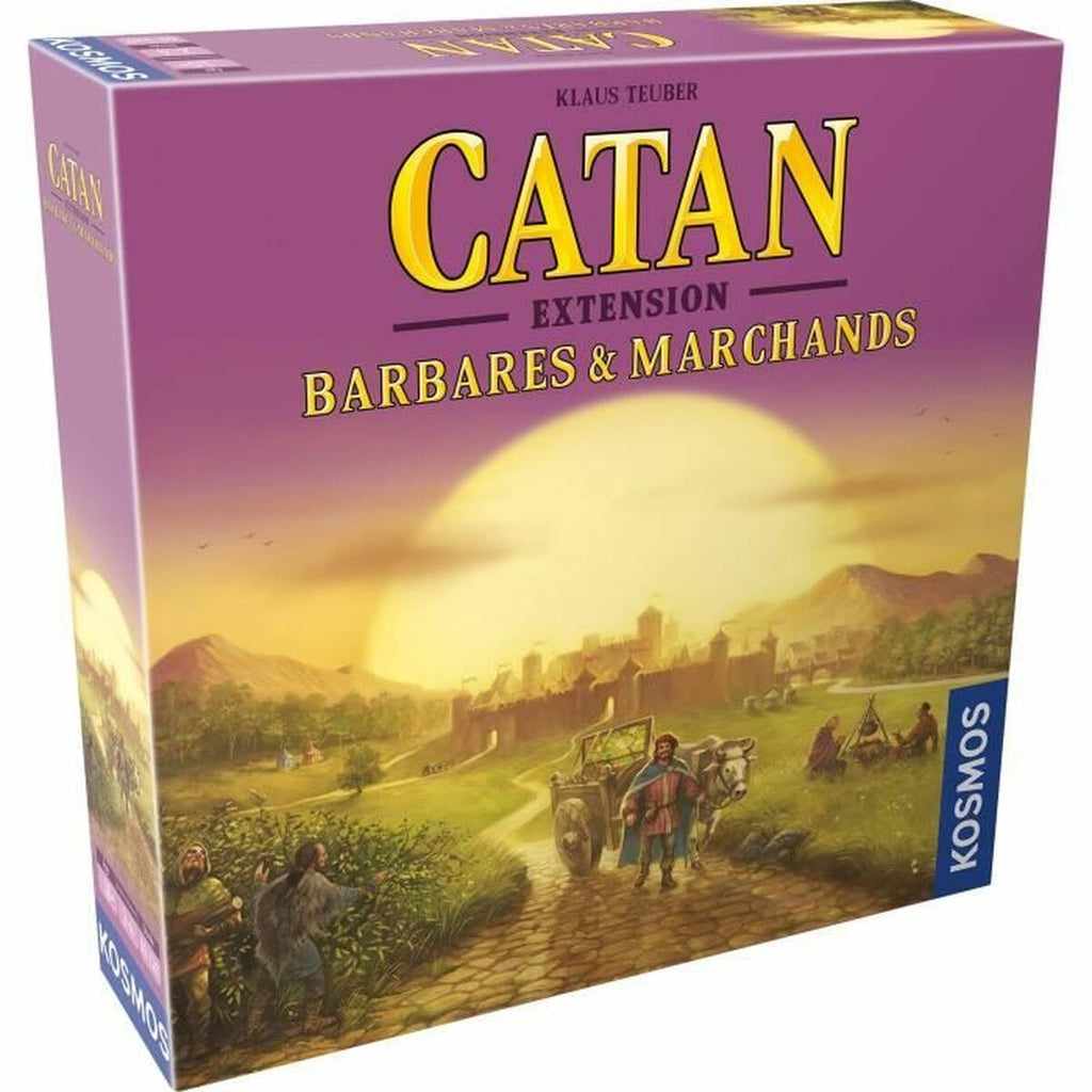 Juego de mesa Asmodee Catan - Expansión: Bárbaros y Comerciantes