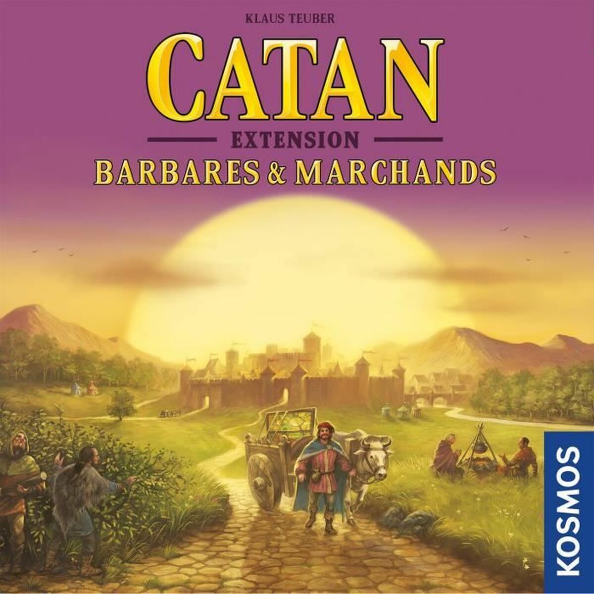 Juego de mesa Asmodee Catan - Expansión: Bárbaros y Comerciantes