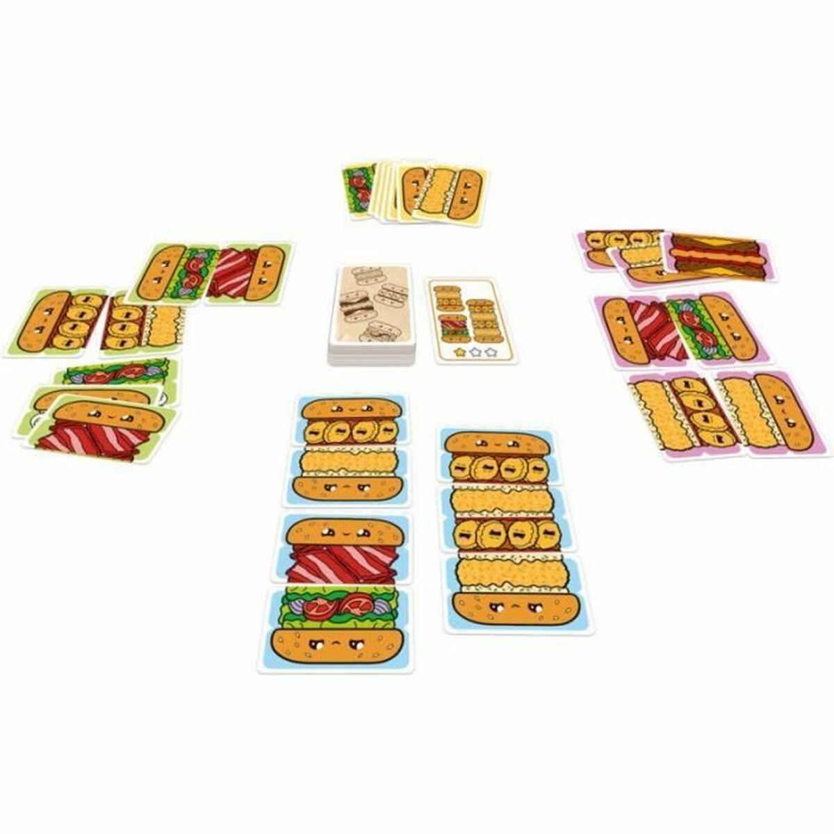 Asmodee Burger ASAP (FR) Tabletop Game