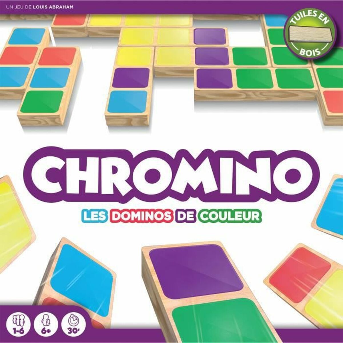 Jogo de Mesa Asmodee Chromino (FR) Multicolor