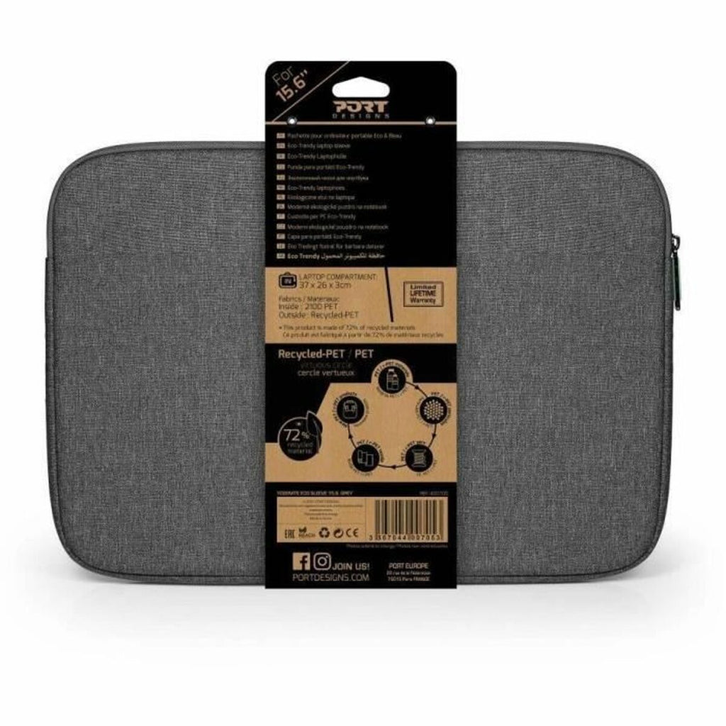 Bolso ecológico gris YOSEMITE de Port Designs
