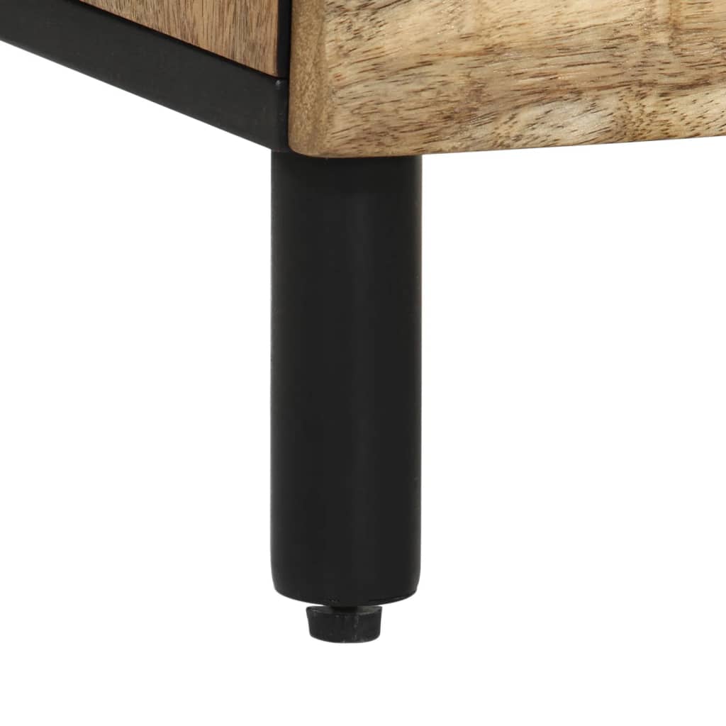 vidaXL Móvel de apoio 40x33x75 cm madeira de mangueira maciça