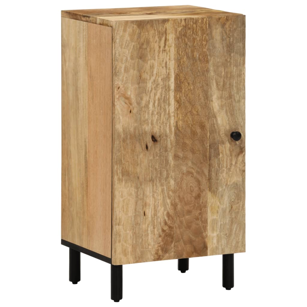vidaXL Sideboard 40x33x75 cm Solid Black Mango Wood